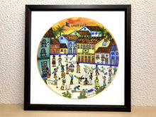 Carregar imagem no visualizador da galeria, Ilustração Naif, Arte Naif, Quadro colorido, Quadro Decorativo, Reprodução Original, Edição Limitada, Número de série, Médio