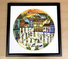 Carregar imagem no visualizador da galeria, Ilustração Naif, Arte Naif, Quadro colorido, Quadro Decorativo, Reprodução Original, Edição Limitada, Número de série, Médio