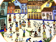 Carregar imagem no visualizador da galeria, Ilustração Naif, Arte Naif, Quadro colorido, Quadro Decorativo, Reprodução Original, Edição Limitada, Número de série, Médio