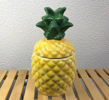 Carregar imagem no visualizador da galeria, Caixa Ananás pintado à mão 13x24 cm