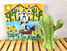 Carregar imagem no visualizador da galeria, Prato de Cerâmica tema Cordel