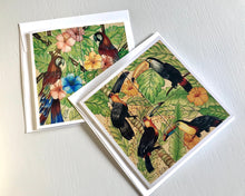 Carregar imagem no visualizador da galeria, Kit de Cartões (Postais) reproduções de peças originais pintadas a mão - 2 und, 15cm