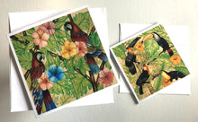 Carregar imagem no visualizador da galeria, Kit de Cartões (Postais) reproduções de peças originais pintadas a mão - 2 und, 15cm