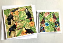 Carregar imagem no visualizador da galeria, Kit de Cartões (Postais) reproduções de peças originais pintadas a mão - 2 und, 15cm