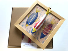 Carregar imagem no visualizador da galeria, Quadro Azulejo Sardinha, Moderno - 24x24cm