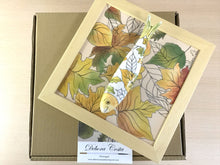 Carregar imagem no visualizador da galeria, Quadro Azulejo Sardinha, Outono - 24x24cm