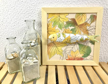 Carregar imagem no visualizador da galeria, Quadro Azulejo Sardinha, Outono - 24x24cm
