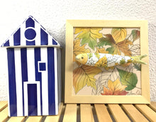 Carregar imagem no visualizador da galeria, Quadro Azulejo Sardinha, Outono - 24x24cm