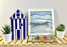 Carregar imagem no visualizador da galeria, Quadro Azulejo Sardinha, Leveza do mar - 24x24cm