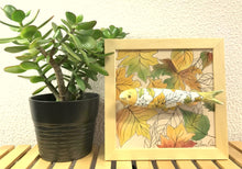 Carregar imagem no visualizador da galeria, Quadro Azulejo Sardinha, Outono - 24x24cm