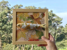 Carregar imagem no visualizador da galeria, Quadro Azulejo Sardinha, Outono - 24x24cm
