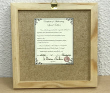 Carregar imagem no visualizador da galeria, Quadro de azulejo Clássico, pintado á mão, com moldura de madeira