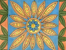 Carregar imagem no visualizador da galeria, Quadro de azulejo Clássico, pintado á mão, com moldura de madeira