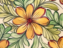 Carregar imagem no visualizador da galeria, Quadro de azulejo Clássico, pintado á mão, com moldura de madeira