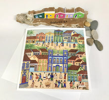 Carregar imagem no visualizador da galeria, Cartão (Postal) reprodução de peça original pintada a mão - Naif- 15cm