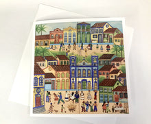 Carregar imagem no visualizador da galeria, Cartão (Postal) reprodução de peça original pintada a mão - Naif- 15cm