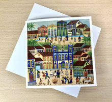 Carregar imagem no visualizador da galeria, Cartão (Postal) reprodução de peça original pintada a mão - Naif- 15cm