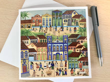 Carregar imagem no visualizador da galeria, Cartão (Postal) reprodução de peça original pintada a mão - Naif- 15cm