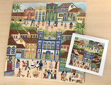 Carregar imagem no visualizador da galeria, Cartão (Postal) reprodução de peça original pintada a mão - Naif- 15cm