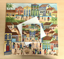 Carregar imagem no visualizador da galeria, Cartão (Postal) reprodução de peça original pintada a mão - Naif- 15cm