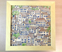 Carregar imagem no visualizador da galeria, Quadro Naif 24x24cm