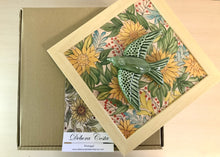 Carregar imagem no visualizador da galeria, Quadro Azulejo Andorinha Girassol - 24x24cm