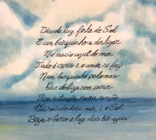 Carregar imagem no visualizador da galeria, Quadro Painel de azulejos (O Barquinho) 23,5x 43,5cm