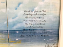 Carregar imagem no visualizador da galeria, Quadro Painel de azulejos (O Barquinho) 23,5x 43,5cm