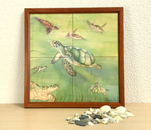 Carregar imagem no visualizador da galeria, Quadro de reprodução de peça original 38x38cm edição limitada