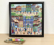 Carregar imagem no visualizador da galeria, Ilustração Naif, Arte Naif, Quadro colorido, Quadro Decorativo, Reprodução Original, Edição Limitada, Número de série, Médio