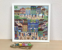 Carregar imagem no visualizador da galeria, Ilustração Naif, Arte Naif, Quadro colorido, Quadro Decorativo, Reprodução Original, Edição Limitada, Número de série, Médio