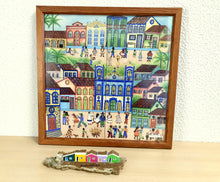 Carregar imagem no visualizador da galeria, Ilustração Naif, Arte Naif, Quadro colorido, Quadro Decorativo, Reprodução Original, Edição Limitada, Número de série, Médio