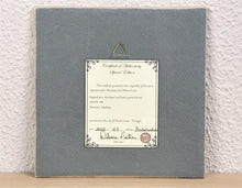 Carregar imagem no visualizador da galeria, Azulejo com pintura de andorinhas, pintado á mão, 20x20cm, para pendurar