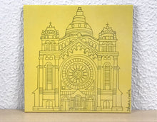Carregar imagem no visualizador da galeria, Azulejo de ceramica pintado á mão, Santuário do Sagrado Coração de Jesus - Viana do Castelo - Portugal, para penduar, 20cm,