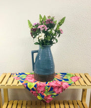 Carregar imagem no visualizador da galeria, Jarro de Cerâmica 16x25cm (Castanho e Azul Acinzentado)