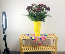 Carregar imagem no visualizador da galeria, Jarra de cerâmica Amarela 29x15cm