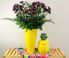 Carregar imagem no visualizador da galeria, Caixa Ananás pintado à mão 13x24 cm