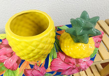 Carregar imagem no visualizador da galeria, Caixa Ananás pintado à mão 13x24 cm