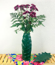 Carregar imagem no visualizador da galeria, Vaso de Flor - Folha/Verde - 12X29CM
