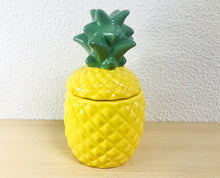 Carregar imagem no visualizador da galeria, Caixa Ananás pintado à mão 13x24 cm