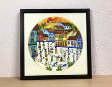 Carregar imagem no visualizador da galeria, Ilustração Naif, Arte Naif, Pintura de Casinhas, Quadro Decorativo, Reprodução Original, Edição Limitada, Número de série, Fineart, Giclée