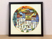 Carregar imagem no visualizador da galeria, Ilustração Naif, Arte Naif, Pintura de Casinhas, Quadro Decorativo, Reprodução Original, Edição Limitada, Número de série, Fineart, Giclée