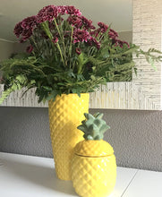 Carregar imagem no visualizador da galeria, Caixa Ananás pintado à mão 13x24 cm