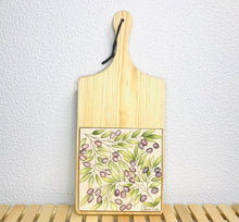 Carregar imagem no visualizador da galeria, Tábua de Madeira com Azulejo 50x22cm