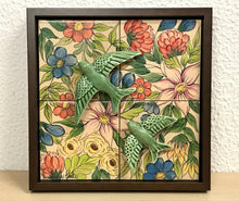 Carregar imagem no visualizador da galeria, Andorinha, Pintura, Azulejo, Decoração, Preto, Revoada, Pequeno