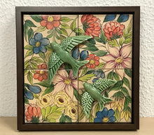 Carregar imagem no visualizador da galeria, Andorinha, Pintura, Azulejo, Decoração, Preto, Revoada, Pequeno