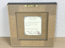 Carregar imagem no visualizador da galeria, Quadro com Pintura Naif, com Moldura de Madeira, Pintura em Azulejo, Arte Naif, pintado à Mão, Decoração, Edição limitada, Pequeno 24x24cm