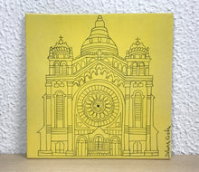 Carregar imagem no visualizador da galeria, Azulejo de ceramica pintado á mão, Santuário do Sagrado Coração de Jesus - Viana do Castelo - Portugal, para penduar, 20cm,