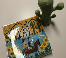 Carregar imagem no visualizador da galeria, Prato de Cerâmica tema Cordel