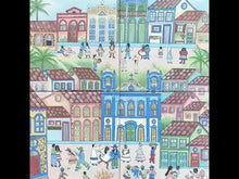 Carregar e reproduzir vídeo no visualizador da galeria, Ilustração Naif, Arte Naif, Quadro colorido, Quadro Decorativo, Reprodução Original, Edição Limitada, Número de série, Médio